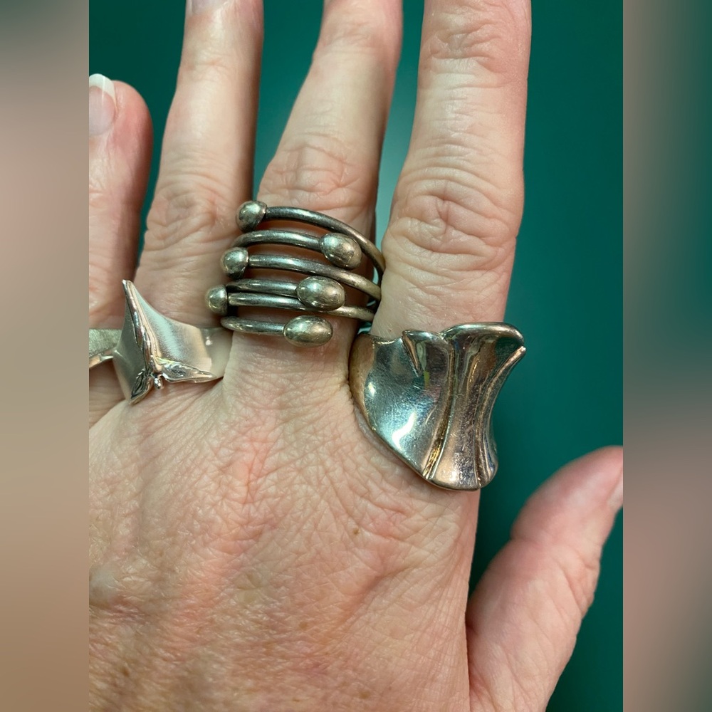 Silver Ring Set - Picture 4 of 15